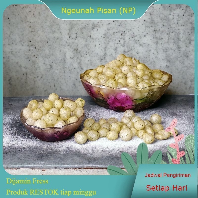 

Makanan Endog Lewo Kopong Asin Dain Jeruk Kemasan 500 g Asli Lewo Garut