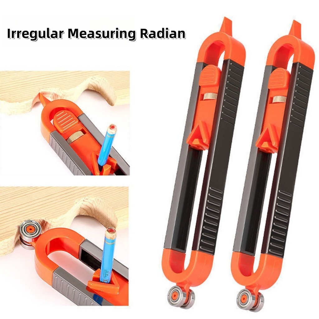 

Contour Duplicator Gauge Tools Precise Contour Gauge Profile Tool Irregular fit for Welding Flooring Tile Carpet Woodworking DIY