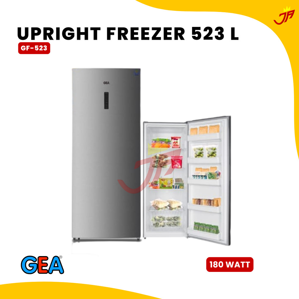 GEA Upright Freezer GF-523 - Freezer Tegak 523 Liter Hemat Energi Inverter No Frost