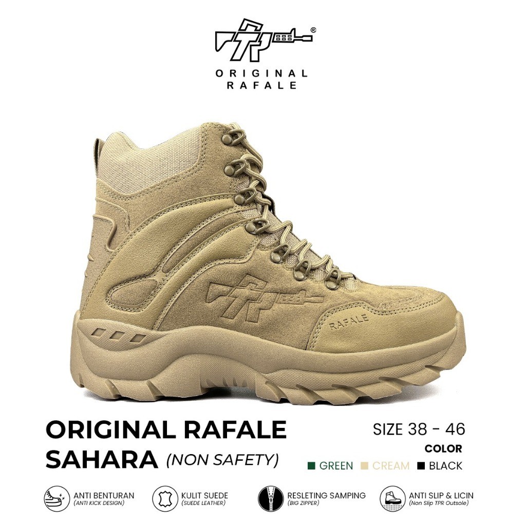 TERLARISSepatu Original Rafale Sahara Tactical Boots