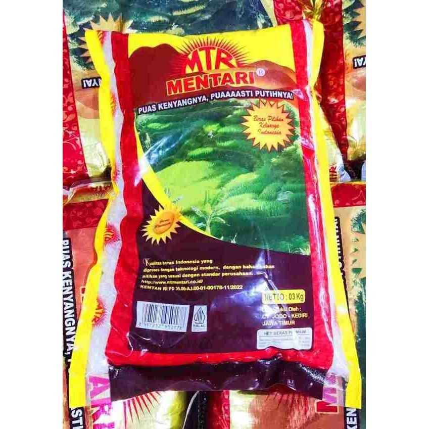 

UG BERAS CAP MENTARI 3kg BERAS MENTARI /Beras LODO