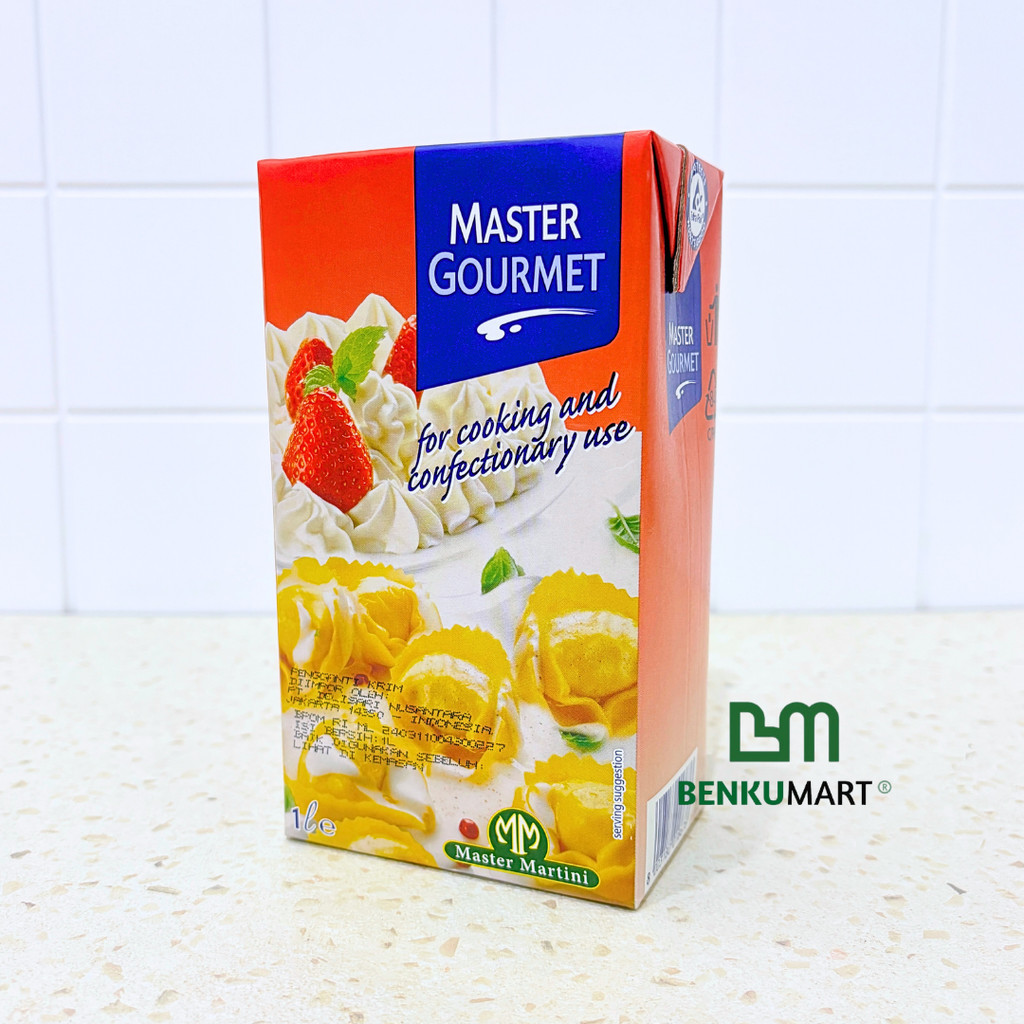 

Master Gourmet Professional Cooking Cream (1 Liter) | Master Martini | Krim Masak Master Gourmet PROFESSIONAL