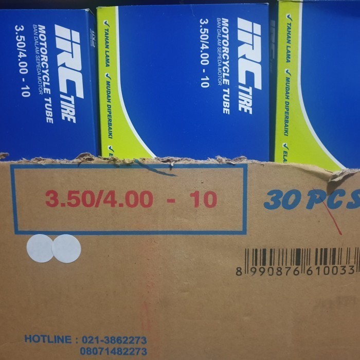 Ban Dalam IRC 350 - 10 Vespa Sprint PX Excel Ring 10 Vespa IRC 350-10