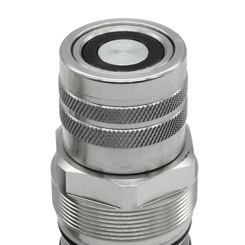 6680018 6679837 Hydraulic Flat Face Quick Coupler Flat Face Coupler For Bobcat Skid Steer