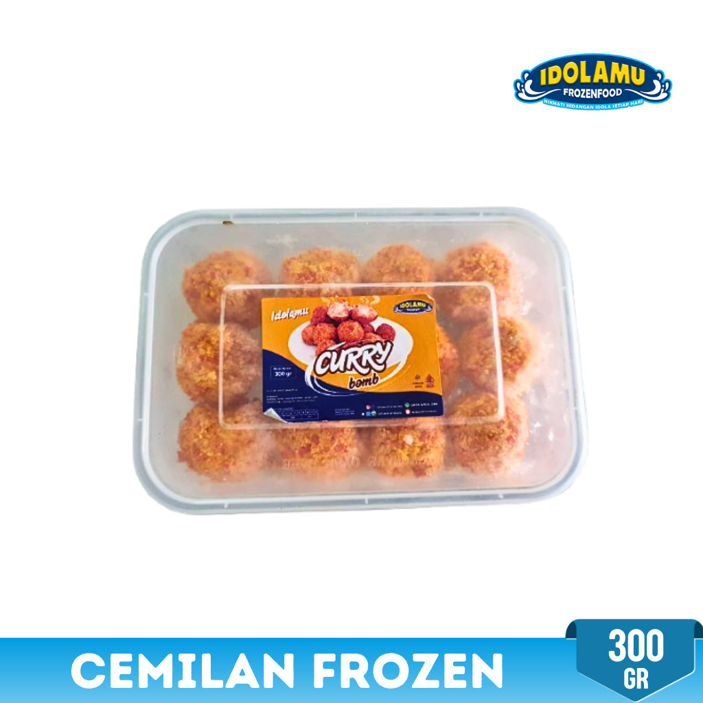 

IDOLAMU CURRY BOMB CEMILAN FROZEN KEMASAN 300 GR