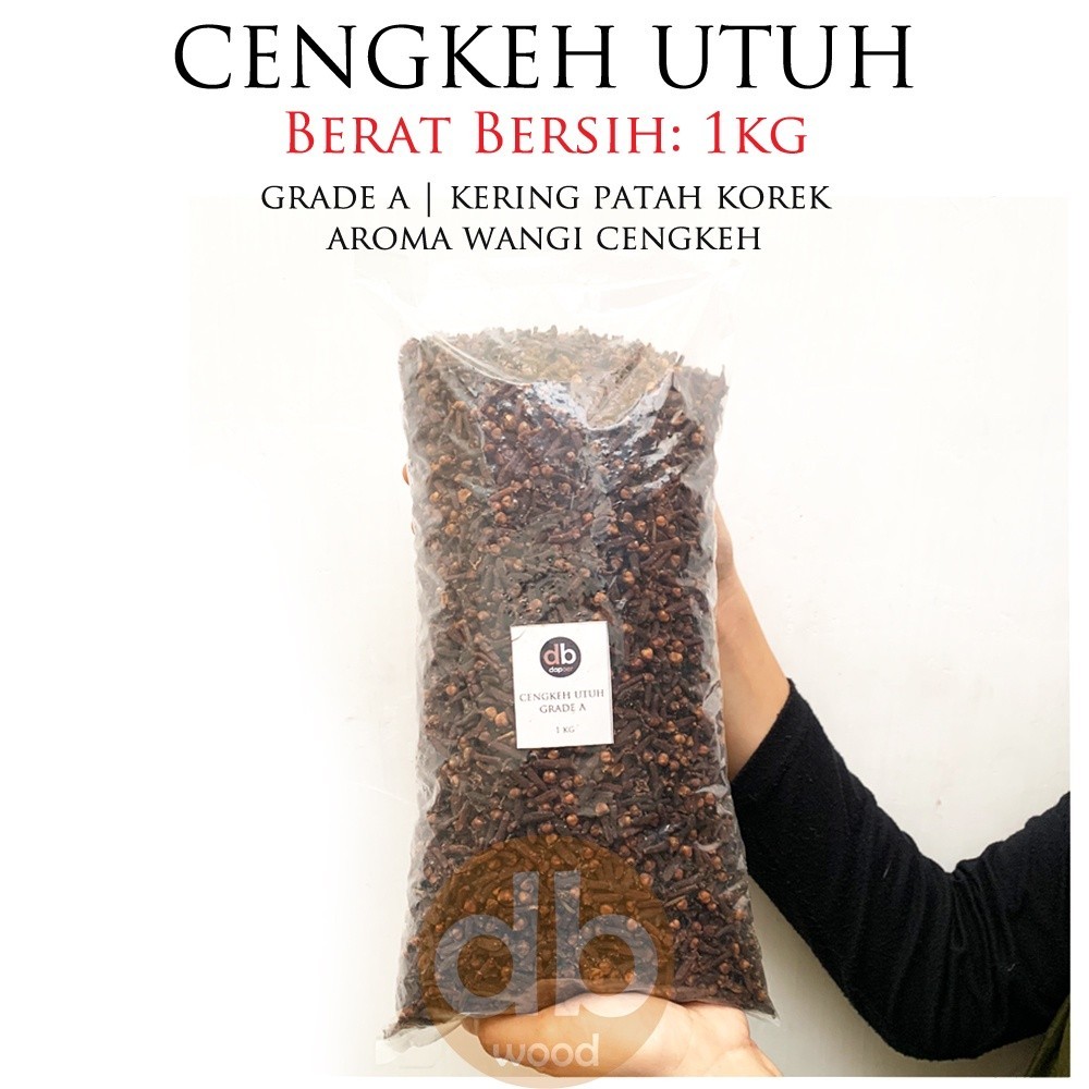 

Cengkeh Utuh Kering 1kg Rempah