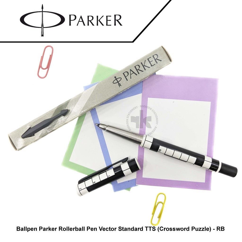 

Parker Ballpen Rollerball Pen Vector Standard TTS (Crossword Puzzle) - RB