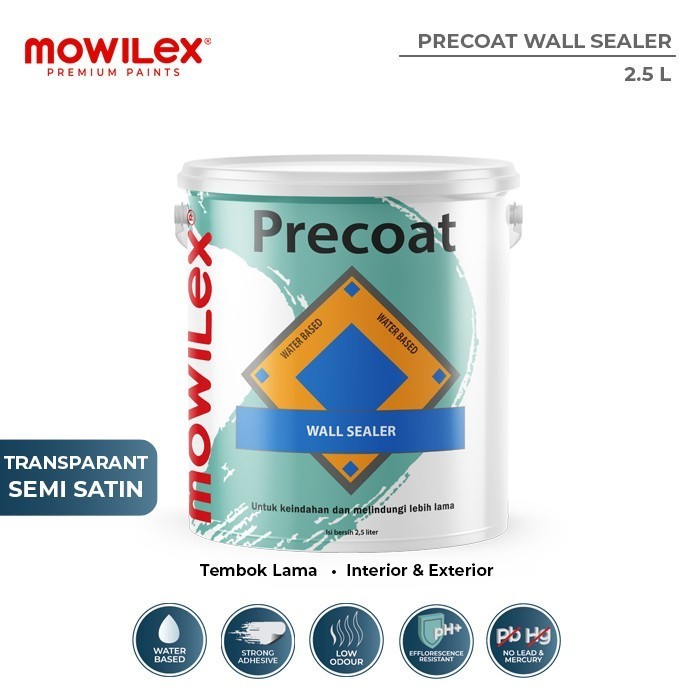 MOWILEX PRECOAT WALL SEALER 2,5liter (GALON)