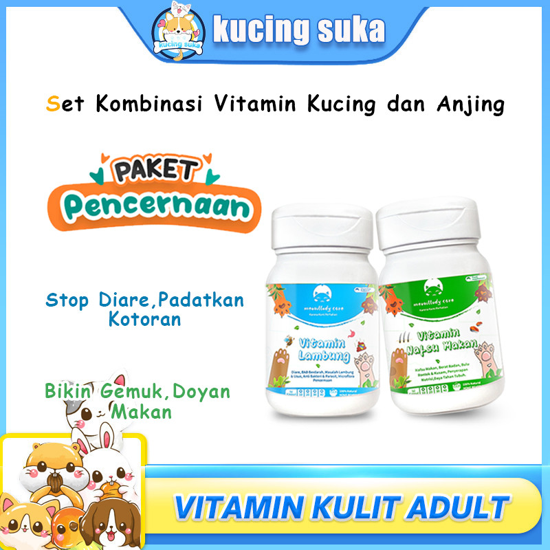 Vitamin Kucing combo vitamin kucing vitamin imun kucing diare kucing imun kucing vitamin anjing