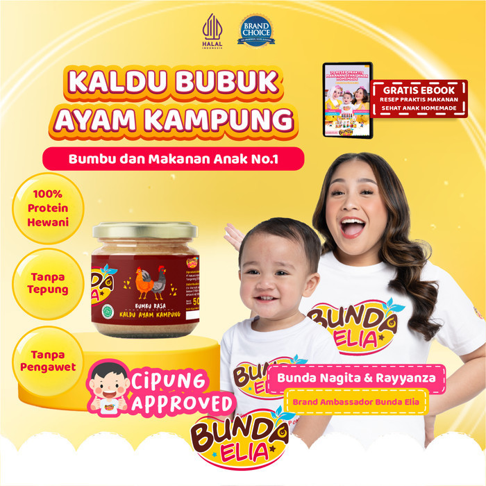 

HEMAT! Bumbu Bunda by Elia Kaldu Ayam Kampung Non MSG Non Pengawet Non Gulgar