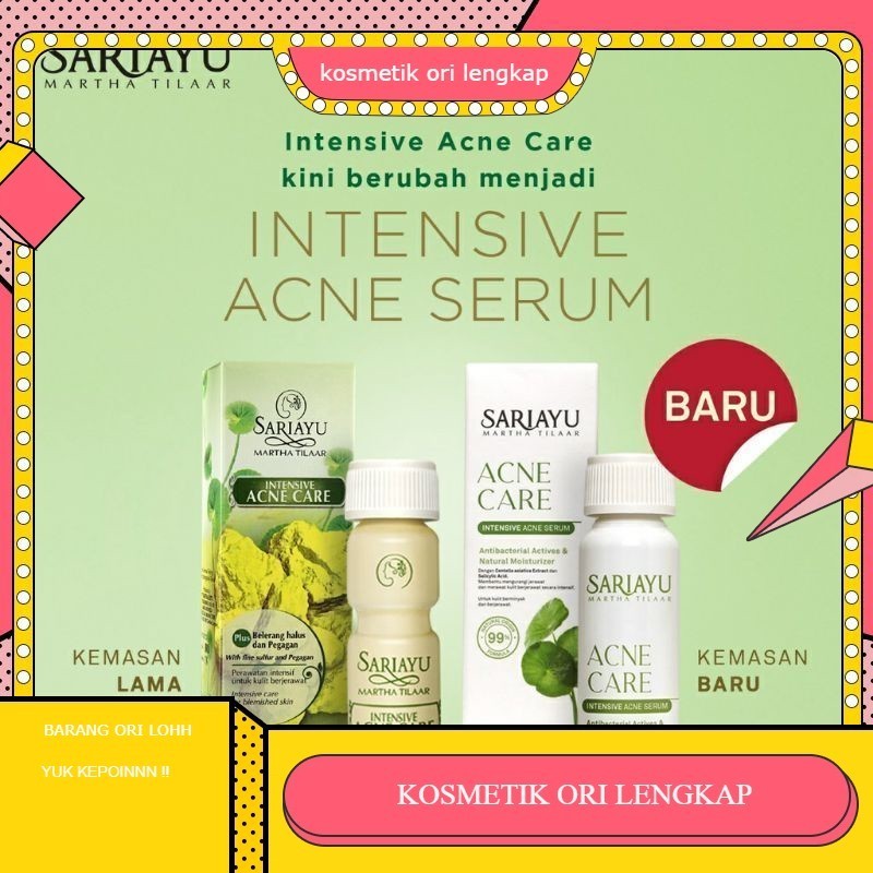 ACNE CARE INTENSIVE SERUM SARIAYU | ACNE CARE SARIAYU 