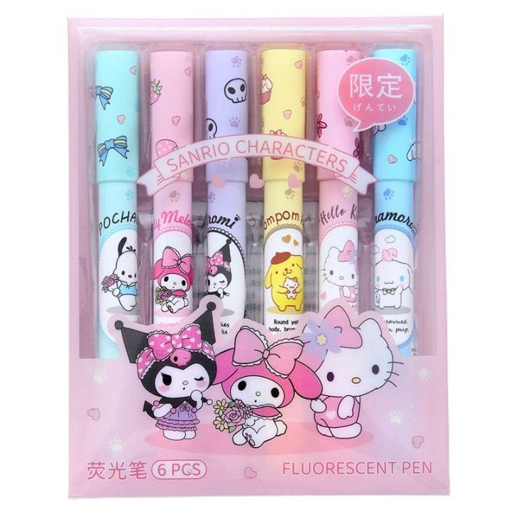

Stabilo Sanrio Pack Kuromi Cinnamoroll Melody Hello Kitty Pompurin - Kichiro Shops