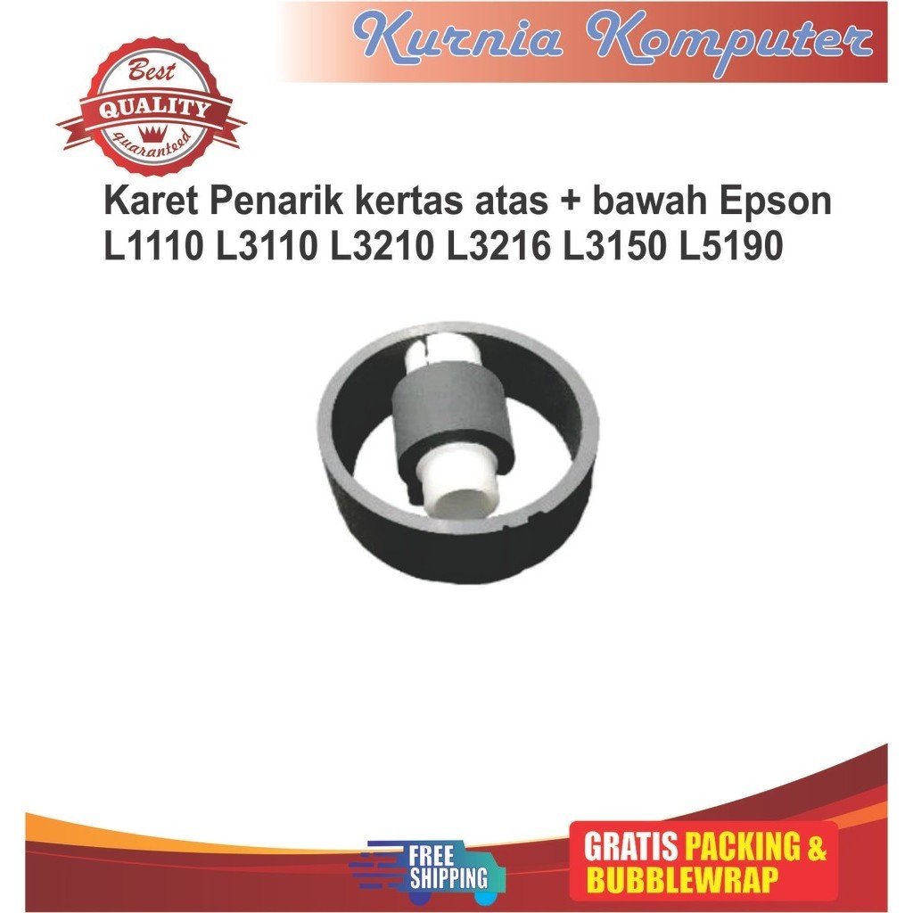Karet Penarik kertas atas + bawah Epson L1110 L3110 L3210 L3216 L3150 L5190