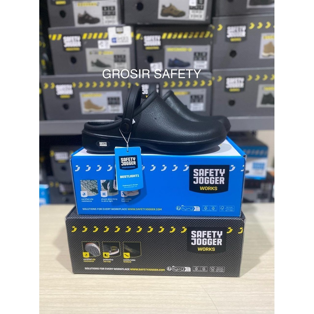 Sepatu Safety Jogger Bestlight Hitam