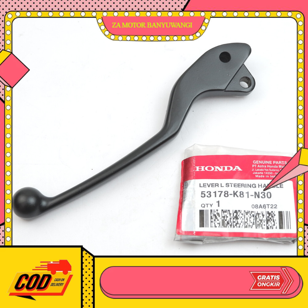 rem motor beat ori - handle rem scoopy - Handle Rem Kiri K81 Honda Beat Street - Handel Scoopy eSP K