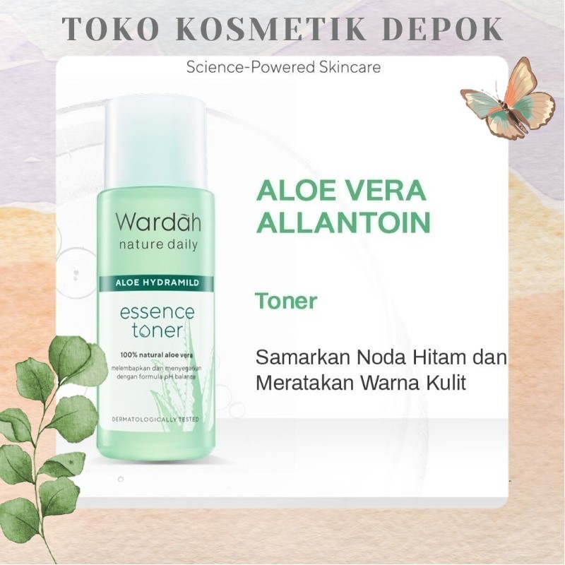 WARDAH ALOE HYDRAMILD ESSENCE TONER | toner wardah