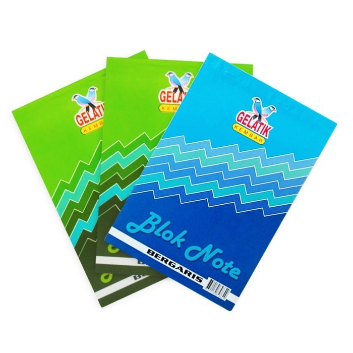 

Gelatik Kembar Buku Block Note Bergaris Besar/Kecil