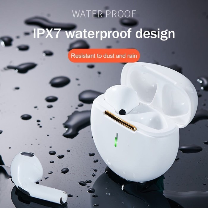 TWS PRO 6 HEADSET BLUETOOTH WIRELESS TWS PRO 6 - Pink, TWS PRO 6