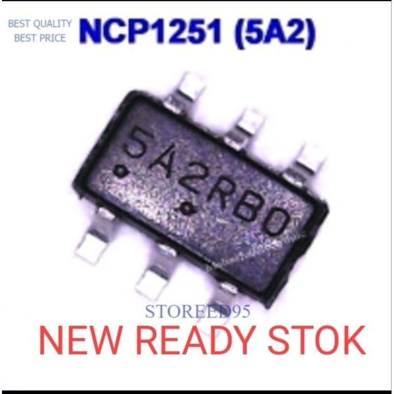 NCP1251 NCP1251BSN65T1G 5A2 5AA PWM  SOT23 TSOP-6
