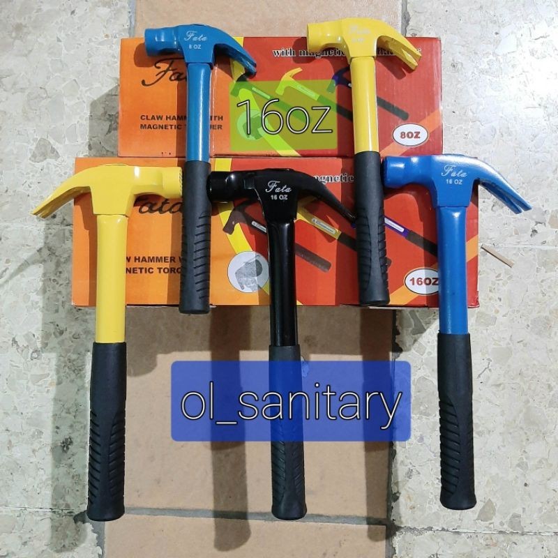 palu kambing / palu besar 16oz gagang besi / palu besi