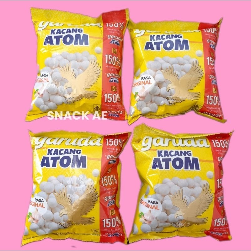 

Kacang Atom Garuda - Netto 50g