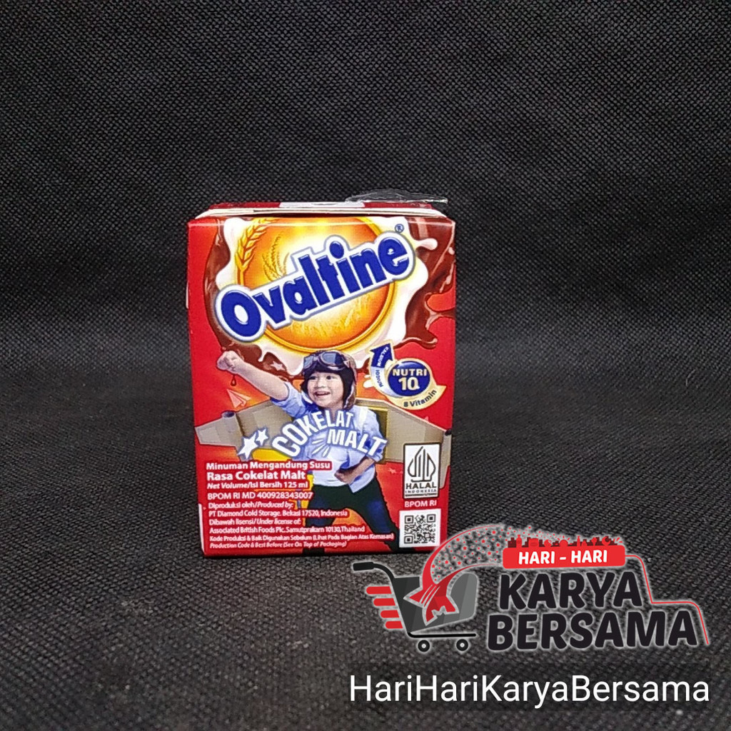 

MINUMAN OVALTINE COKELAT MALT UHT 125ML