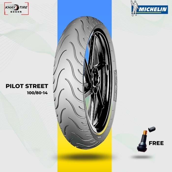 Ban Depan Motor HONDA PCX - MICHELIN PILOT STREET 100/80-14 Tubeless