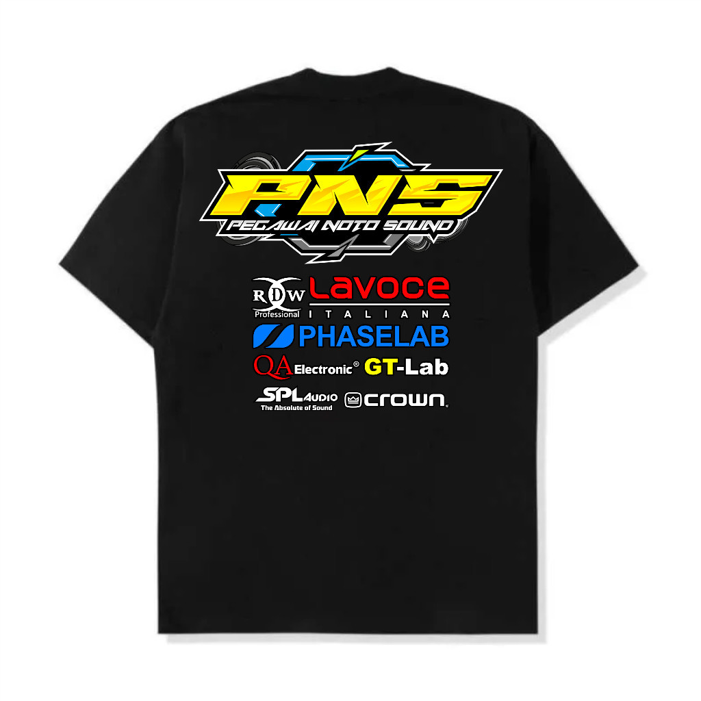 Baju Kaos PNS Pegawai Noto Sound Katun Combed Distro Soundbalapblitar