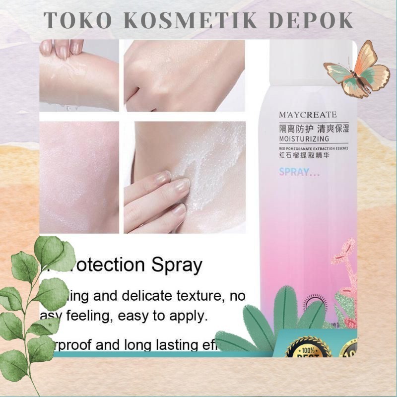 MAYCREATE whitening Spray Pemutih Kulit Orang Korea Satu kali Pakai Handbody Pemutih 1x Spray Langsu
