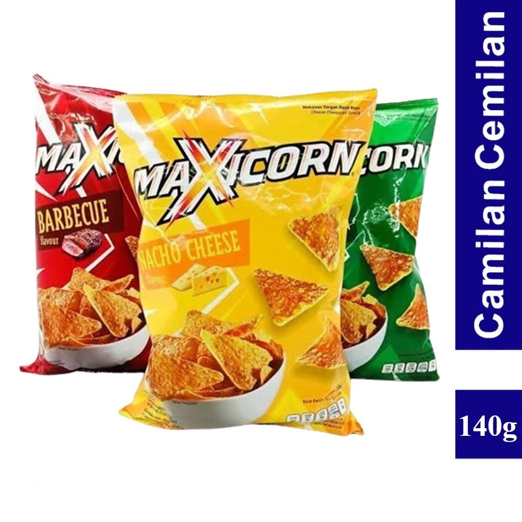 

Maxicorn Keripik Jagung Tortilla Chips 140 gr