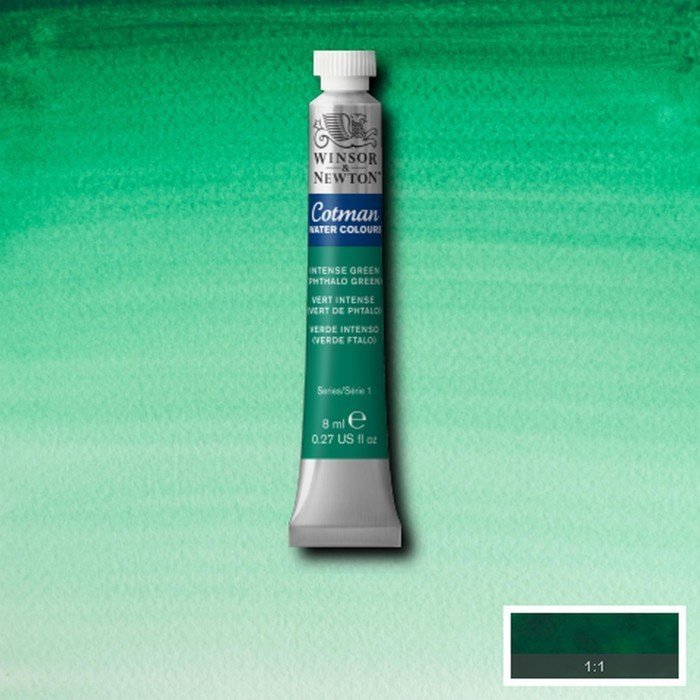 

promo ✨ -Cat Air Winsor & Newton Cotman Tube 8ml tercolor - 01/02 - INTENSE GREEN