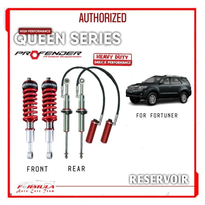 Shock Coilover PROFENDER QUEEN SERIES Reservoir not TEIN Fortuner VNT