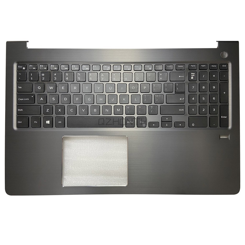 New For Dell Vostro 15 5568 Palmrest Upper Case with Backlight Keyboard 0FCN57 FCN57