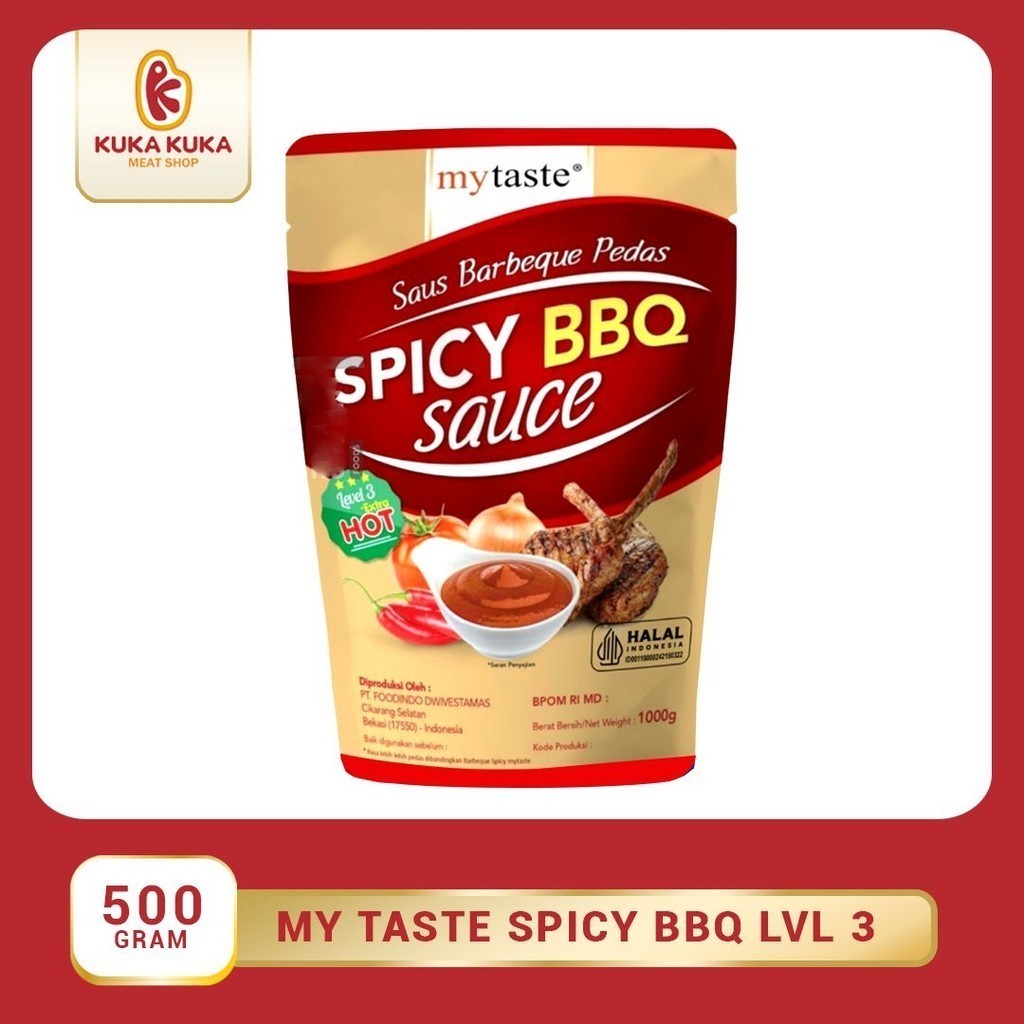 

My Taste Spicy BBQ Level 3 saos 500 gram
