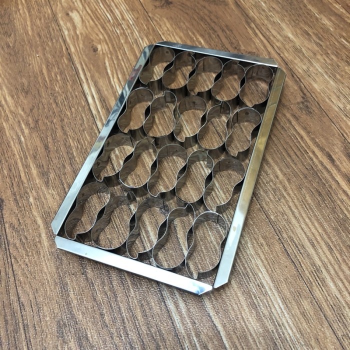 

TERJUAL Aneka Cetakan Kue Kering Cutter Cookies Bahan Stainles - MOTIF KACANG