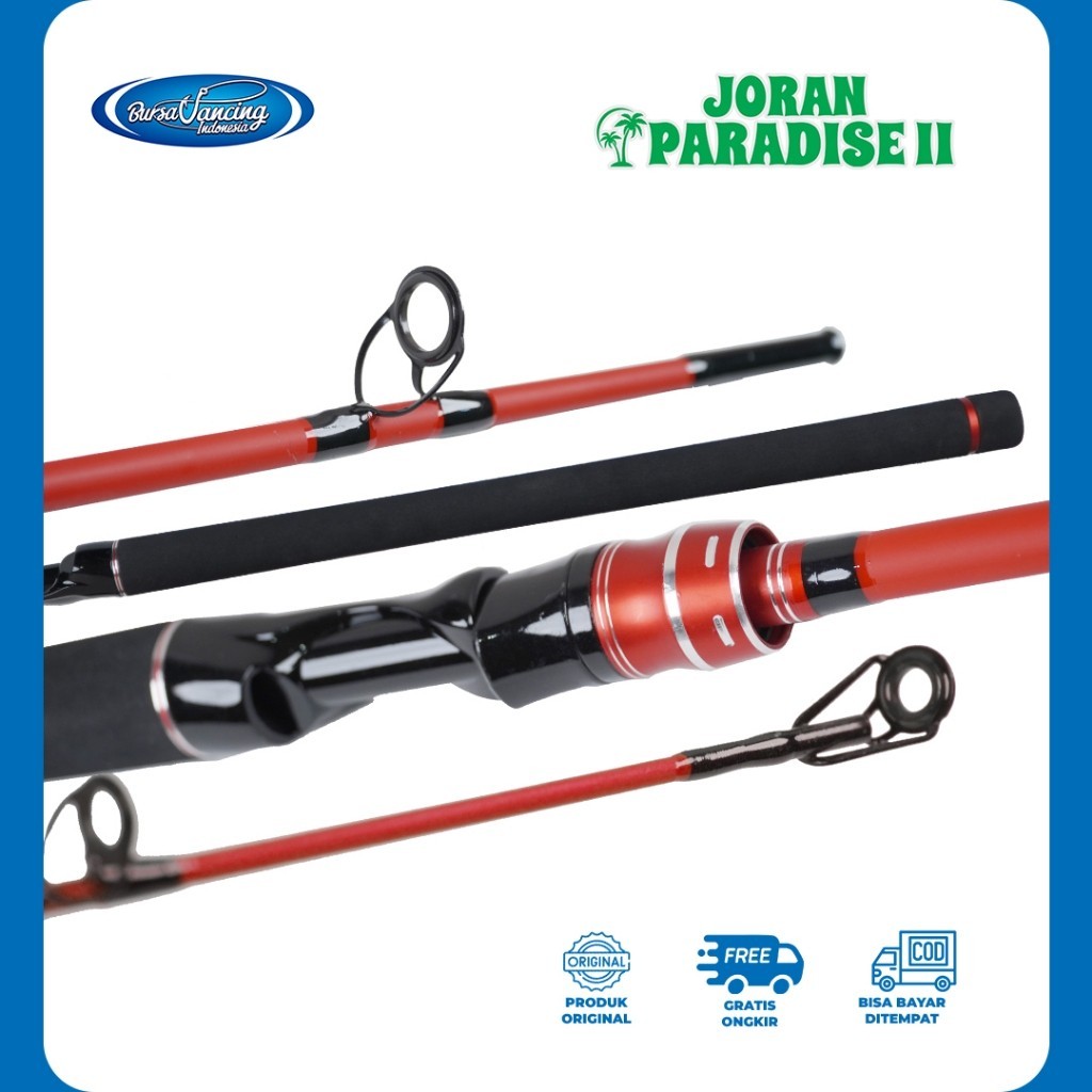 ST67UW Paradise Joran Pancing Paradise II Fiber Solid Composite 150cm 165cm 180cm 210cm Garansi 1 Ta