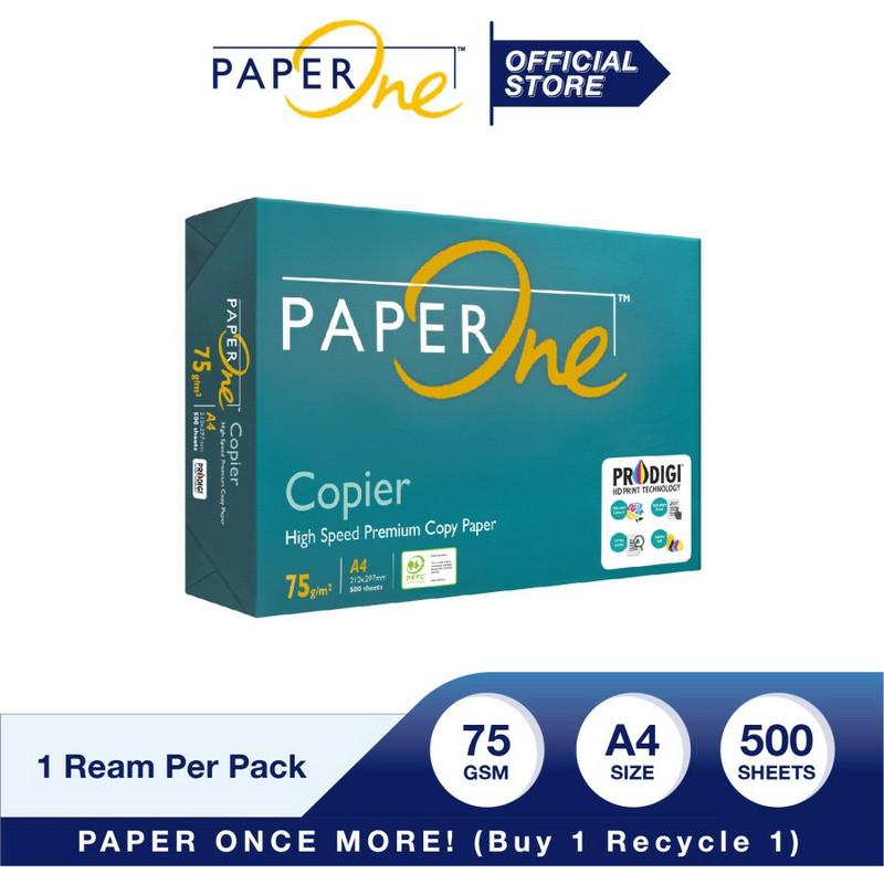 

Kertas Fotokopi PaperOne Copier 75 Gsm A4