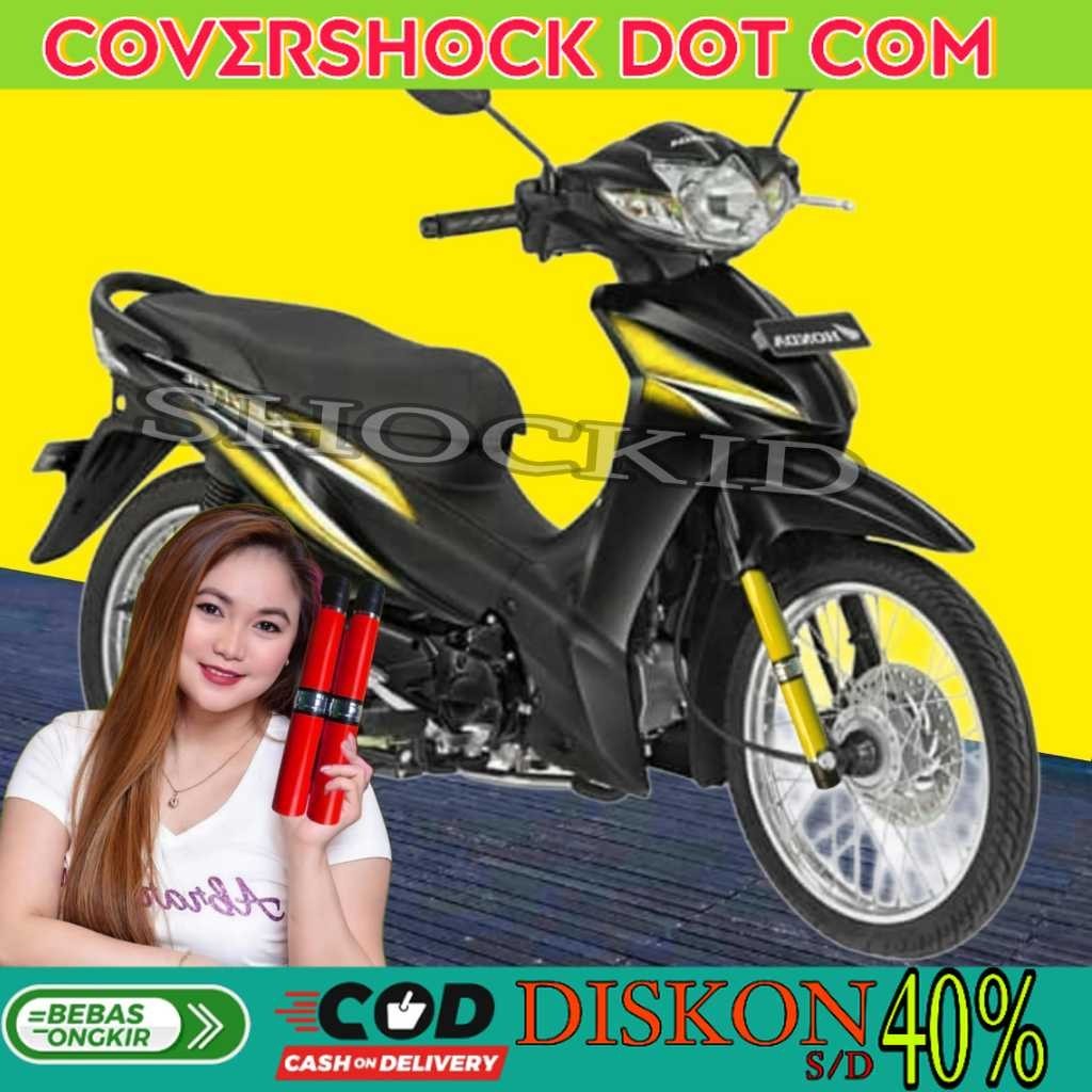 Aksesoris Motor, Tutup Shock Revo Fit Revo X Revo Abaolut Tutup Shock Depan Honda Revo Fit Revo X Re