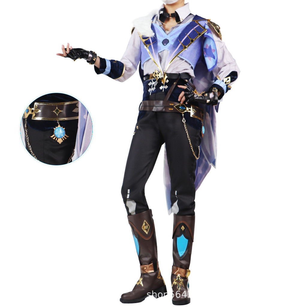 WAIFUKU - PO Kaeya Genshin Impact Kostum Cosplay Costume Brand Wudu Iyungtoo