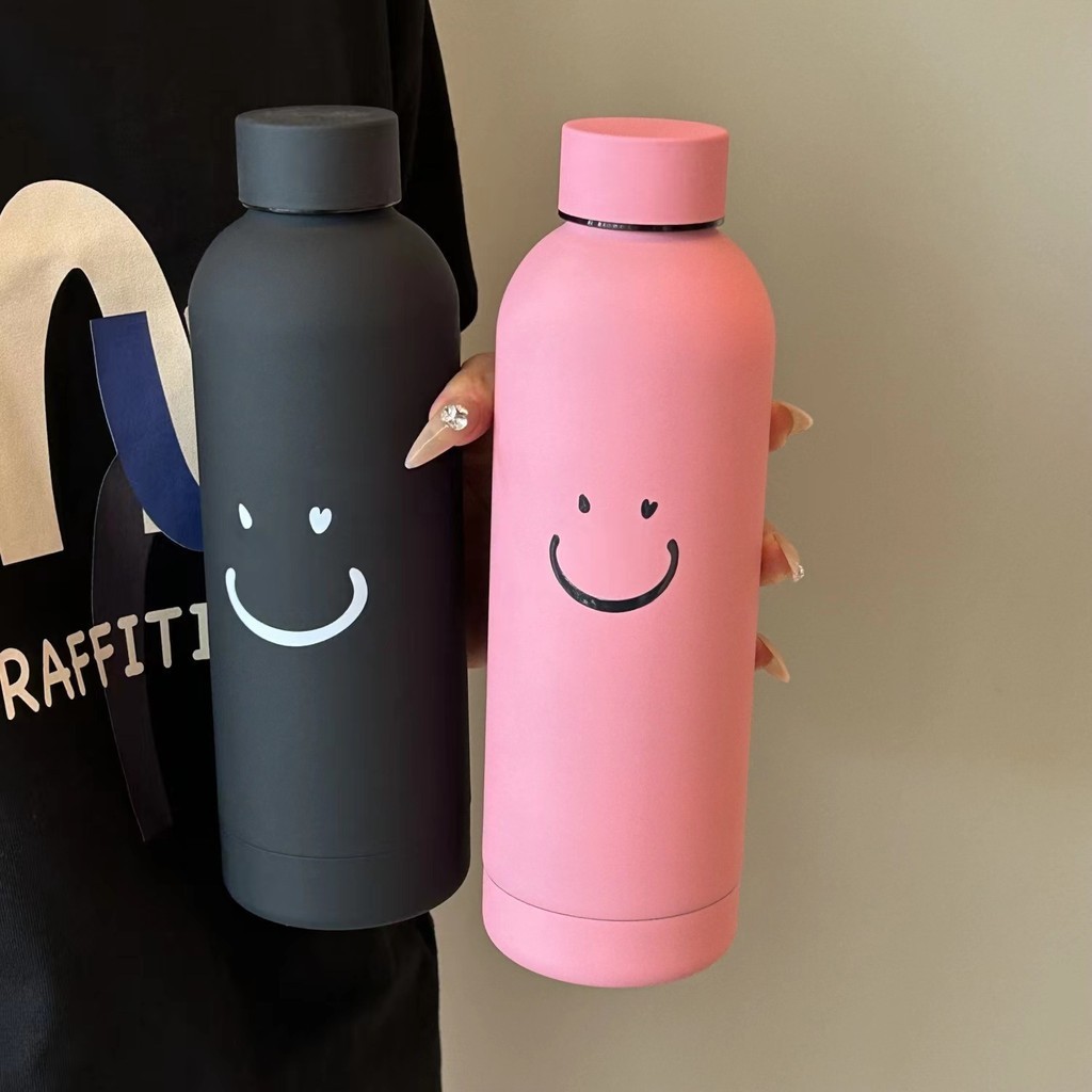 

500ML stainless steel thermos cup, large capacity hot and cold space cup, outdoor travel car cup, creative kettle thermos