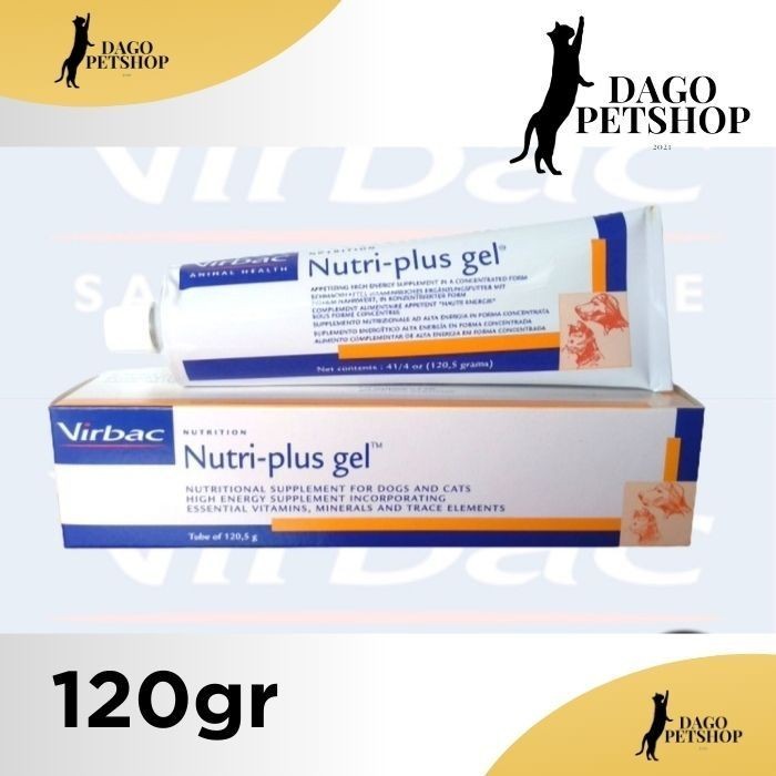 LM21I Nutriplus Gel 120gr - Nutri plus Gel Suplemen Vitamin Kucing Anjing