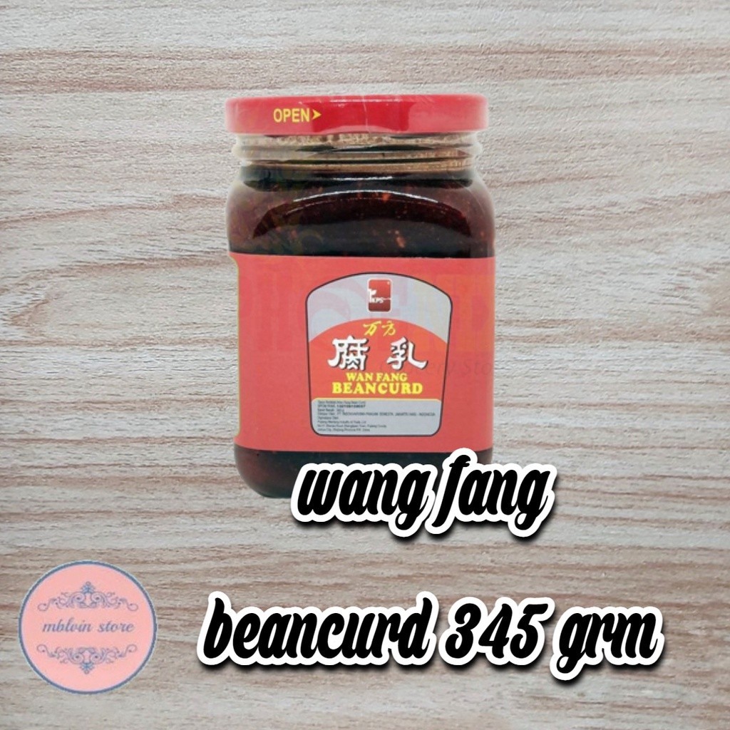 

Wan Fang Bean Curd Tauju Tahu Merah 345 gram