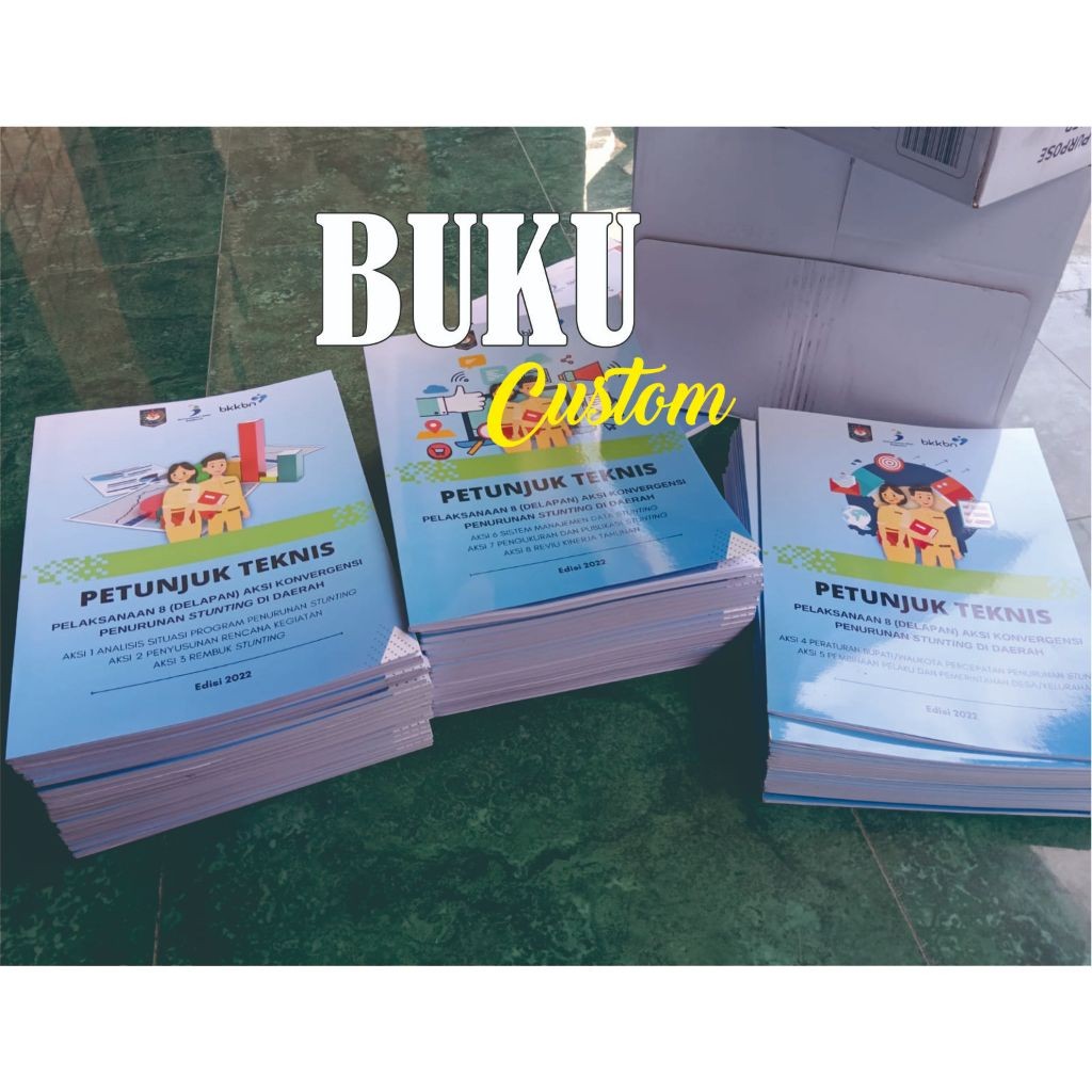 Cetak CETAK BUKU/ BUKU/ JASA PRINT BUKU/ BUKU CUSTOM/ JILID BUKU / BUKU A4 / BUKU A5 Murah