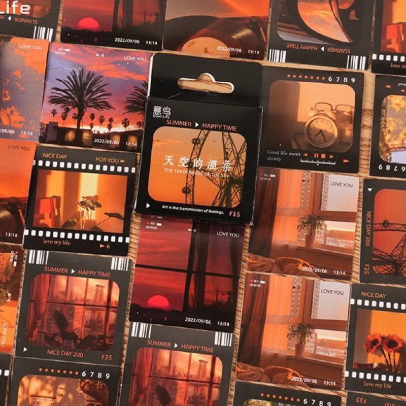 

Journamm.id Stiker Kotak Yiniao, Kelembutan Langit, Stiker Dekorasi Buku Panduan, Stiker Penyegel, Stiker Diy, 46 Buah