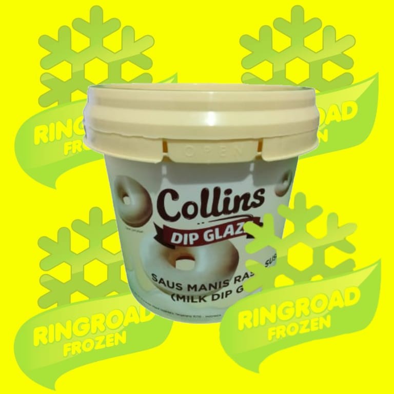 

COLLINS DIP GLAZE MILK 1 KG - RASA SUSU SELAI PASTA