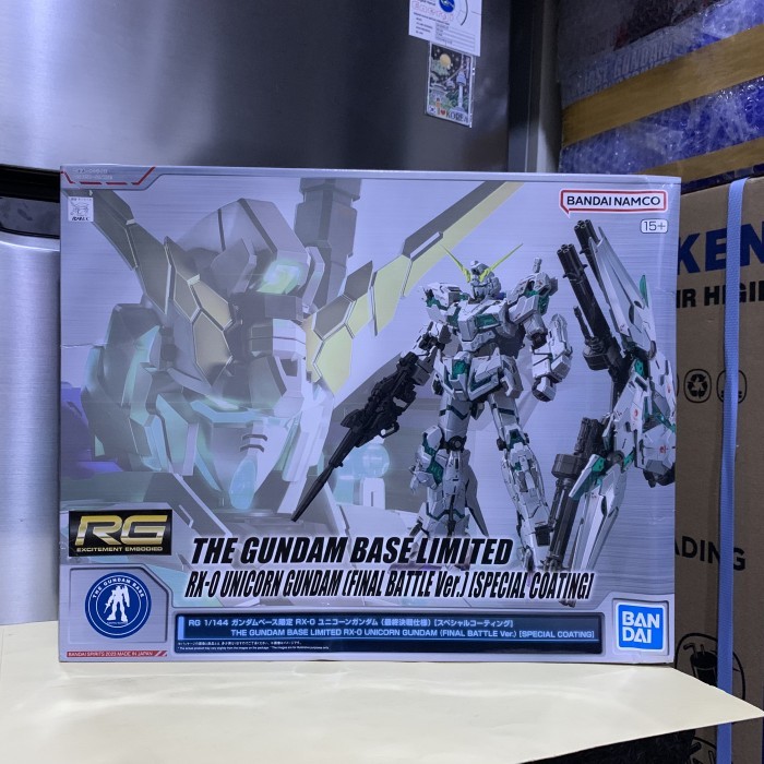 RG RX-0 Unicorn Gundam Final Battle Version Titanium Finish