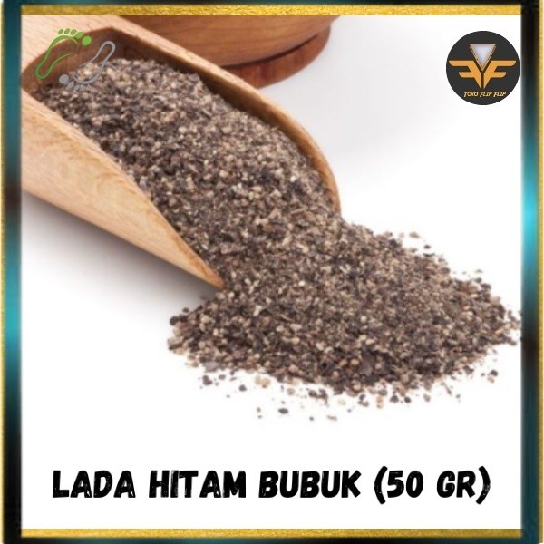

Lada Hitam Bubuk 50 Gram Murni Original Lada Hitam Bubuk Merica Black Pepper Original Bumbu Rempah Dapur Masakan