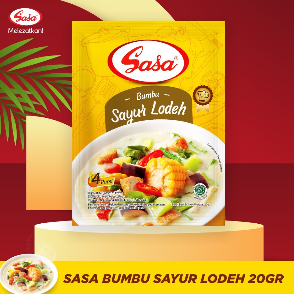 

Sasa Bumbu Sayur Lodeh 20gr