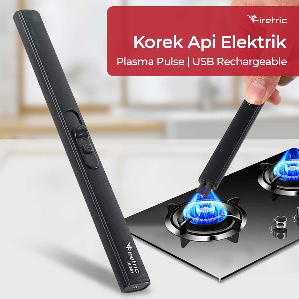 CIKKOSTR  Korek Api Elektrik Plasma Pulse Lighter USB Rechargeable - JL861