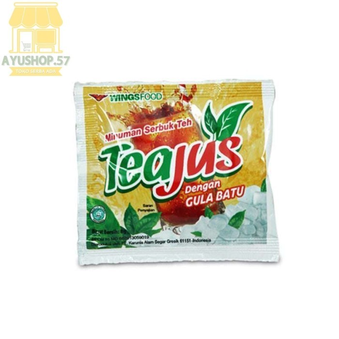 

Teajus Gula Batu [10sachet/renceng] - AYUSHOP57